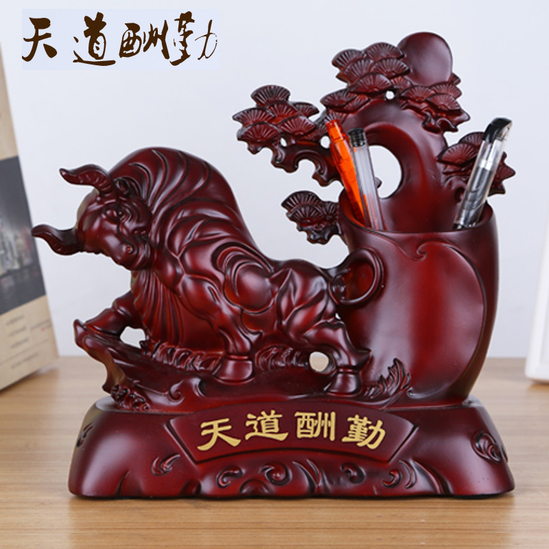 創(chuàng)意馬筆筒 書(shū)房與辦公桌面的優(yōu)雅點(diǎn)綴與溫情禮物